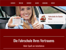 Tablet Screenshot of fahrschule-abk.de